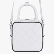 QUILTING SQUARE TOTE BAG