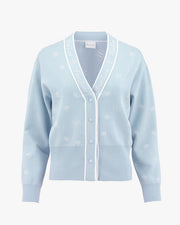 LOGO LOOSE FIT CARDIGAN