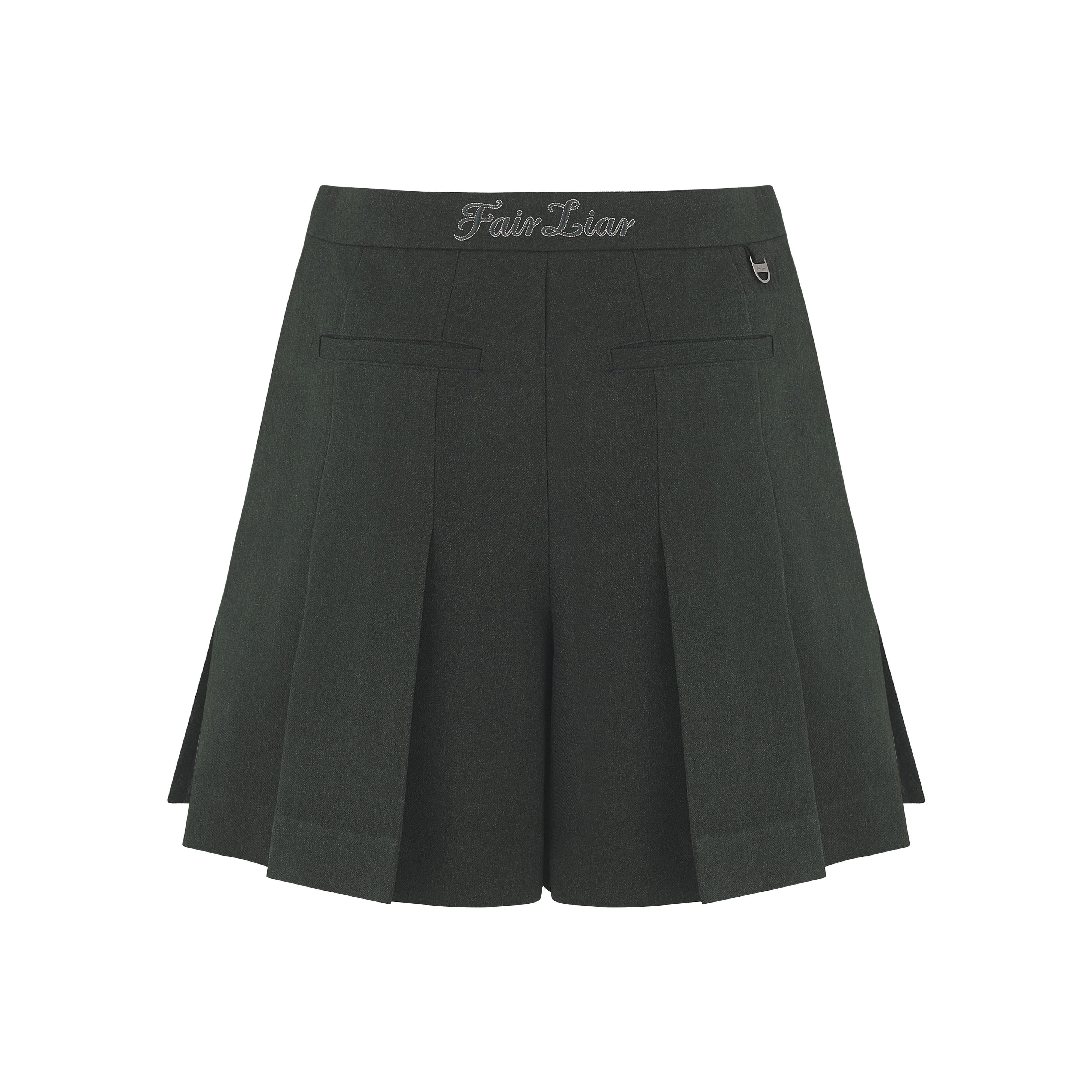 RIBBON PLEATED CULOTTES