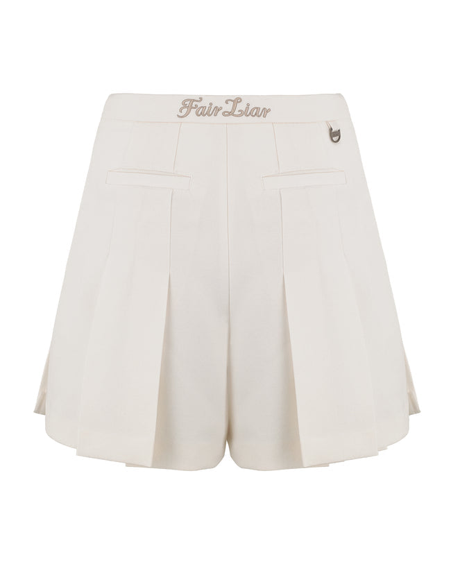 RIBBON PLEATED CULOTTES