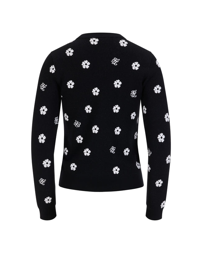 FLOWER JACQUARD KNIT
