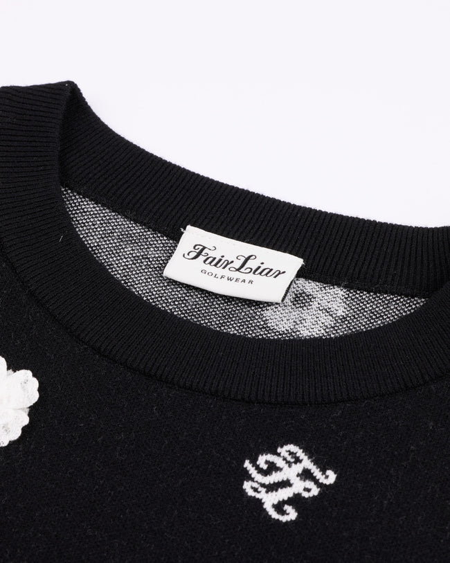 FLOWER JACQUARD KNIT