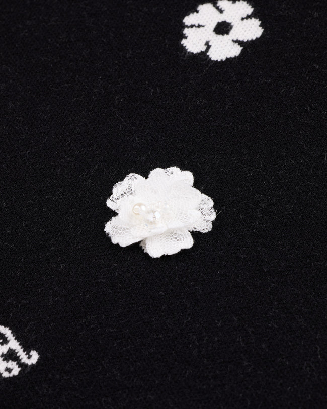 FLOWER JACQUARD KNIT