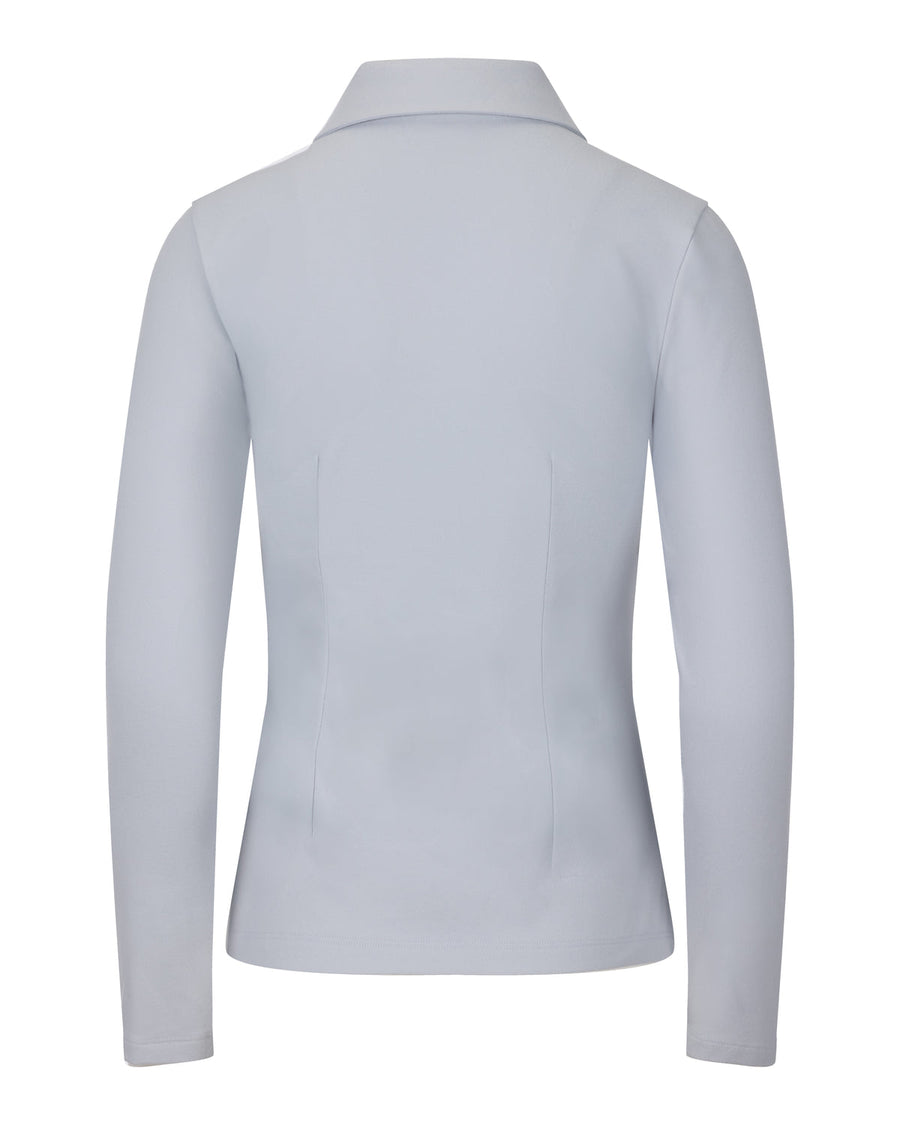 SCARF SET SHOULDER SHIRRING T-SHIRT