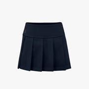 SEERSUCKER PLEATS SKIRT