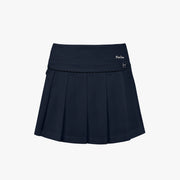 SEERSUCKER PLEATS SKIRT