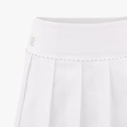 SEERSUCKER PLEATS SKIRT
