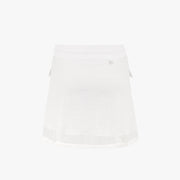 HIGH-WAIST MESH SKIRT