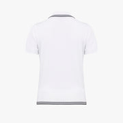 LINE COLORED SHORT SLEEVED KNIT