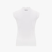 TULIP COLLAR SLEEVELESS T-SHIRT