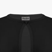 SEE-THROUGH CROP CARDIGAN