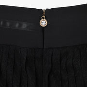 DOT SHA PLEATED SKIRT