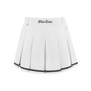 LOGO JACQUARD PLEATS