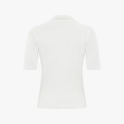 FRONT RUFFLE COLLAR KNIT