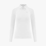 DOT SHAWL COLLAR COOLING T-SHIRT