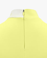 DOUBLE HIGH NECK SLEEVELESS T-SHIRT