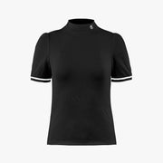 JACQUARD TURTLENECK T-SHIRT