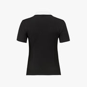 FERA JACQUARD COLLAR T-SHIRT