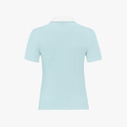FERA JACQUARD COLLAR T-SHIRT