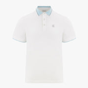 MEN'S COLOR-BLOCK COLLAR T-SHIRT