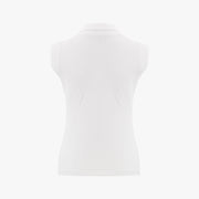 FRILL V-NECK SLEEVELESS T-SHIRT