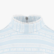 LOGO PATTERN PRINT SLEEVELESS T-SHIRT