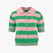 STRIPE PETITE CARDIGAN