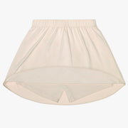 PLEATS THREE QUARTER KNIT DRESS