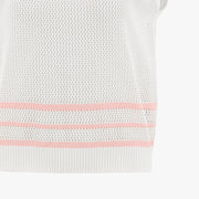 FLOWER LOGO KNIT VEST