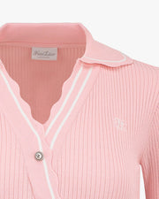 OBILIQUE V-NECK KNIT