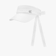 TWEED TAPE RIBBON VISOR