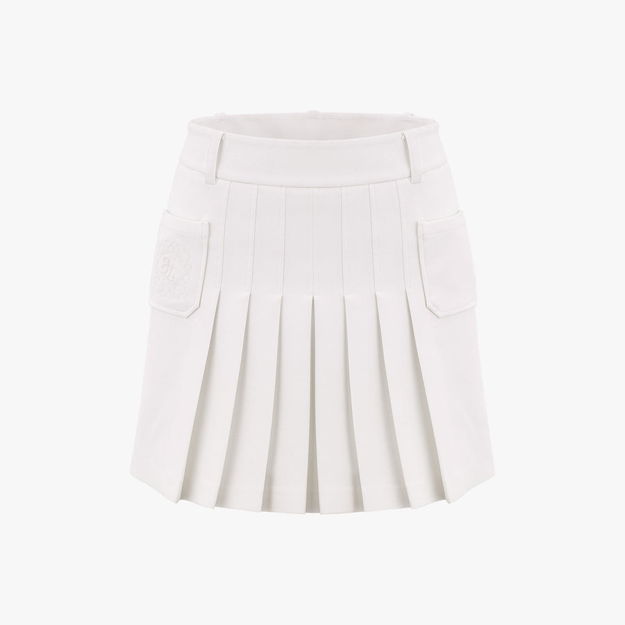 HEART SYMBOL POCKET SKIRT