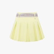 SCARF SET PLEATED SKIRT