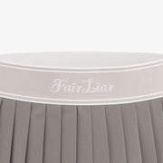 LOGO JACQUARD BAND PLEATED SKIRT