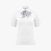 GINGHAM SCARF SET T-SHIRT