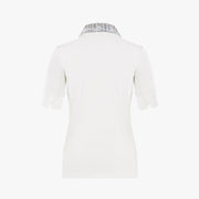 TWEED COLLAR SEVEN PART T-SHIRT