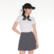 PATTERN RIBBON DETACHABLE T-SHIRT