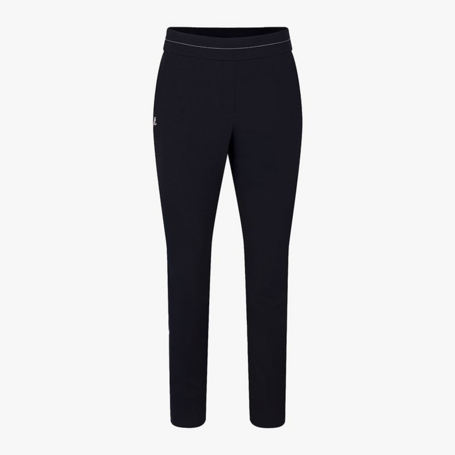 HIGH-WAIST STRETCH BOOTCUT PANTS