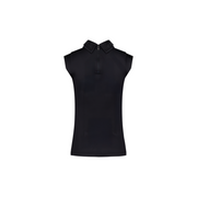 SHIRRING SLEEVELESS T-SHIRT