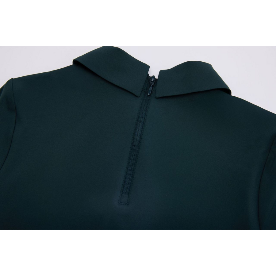 FRONT SHIRRING T-SHIRT