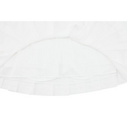 UNBALANCED PLEATED SKIRT