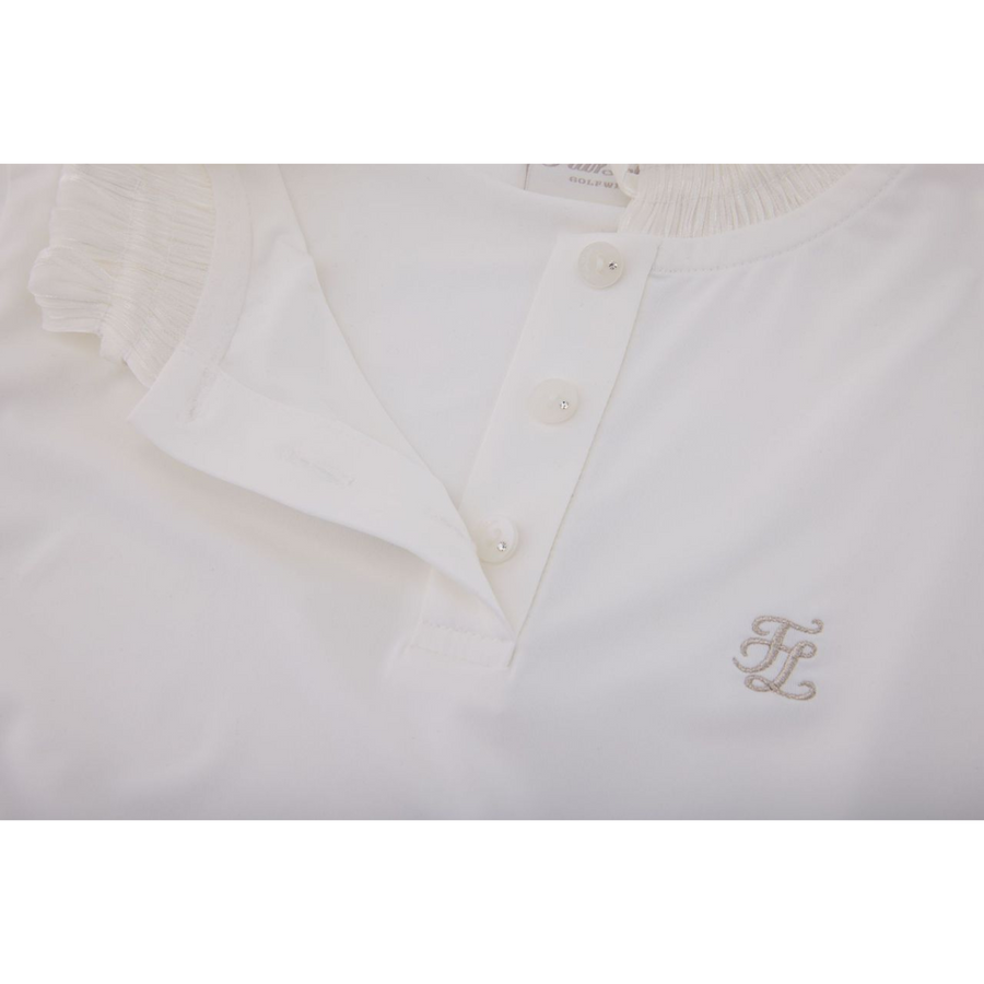 RIBBON FRILL T-SHIRT