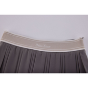 DOUBLE PLEATED BAND SKIRT
