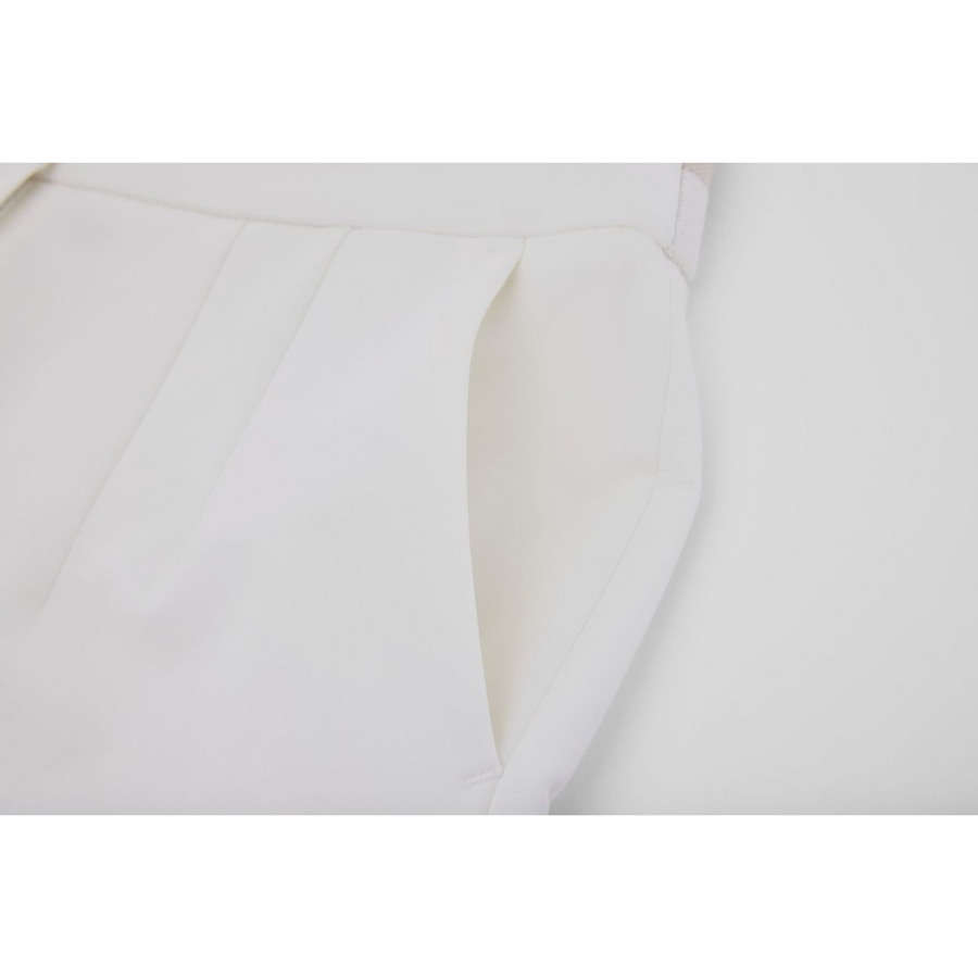 BANDED STRAIGHT PANTS