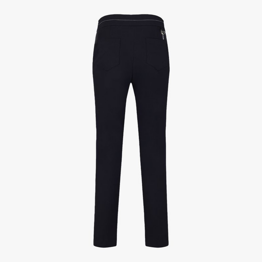 HIGH-WAIST STRETCH BOOTCUT PANTS