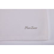 SQUARE NECK PEARL RIBBON VEST