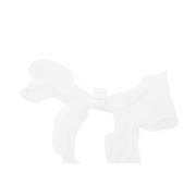 ORGANZA RIBBON LOGO CAP