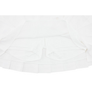 UNBALANCED PLEATED SKIRT
