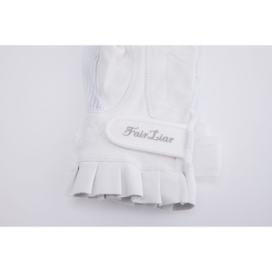 LAMBSKIN LACE RIBBON GLOVES