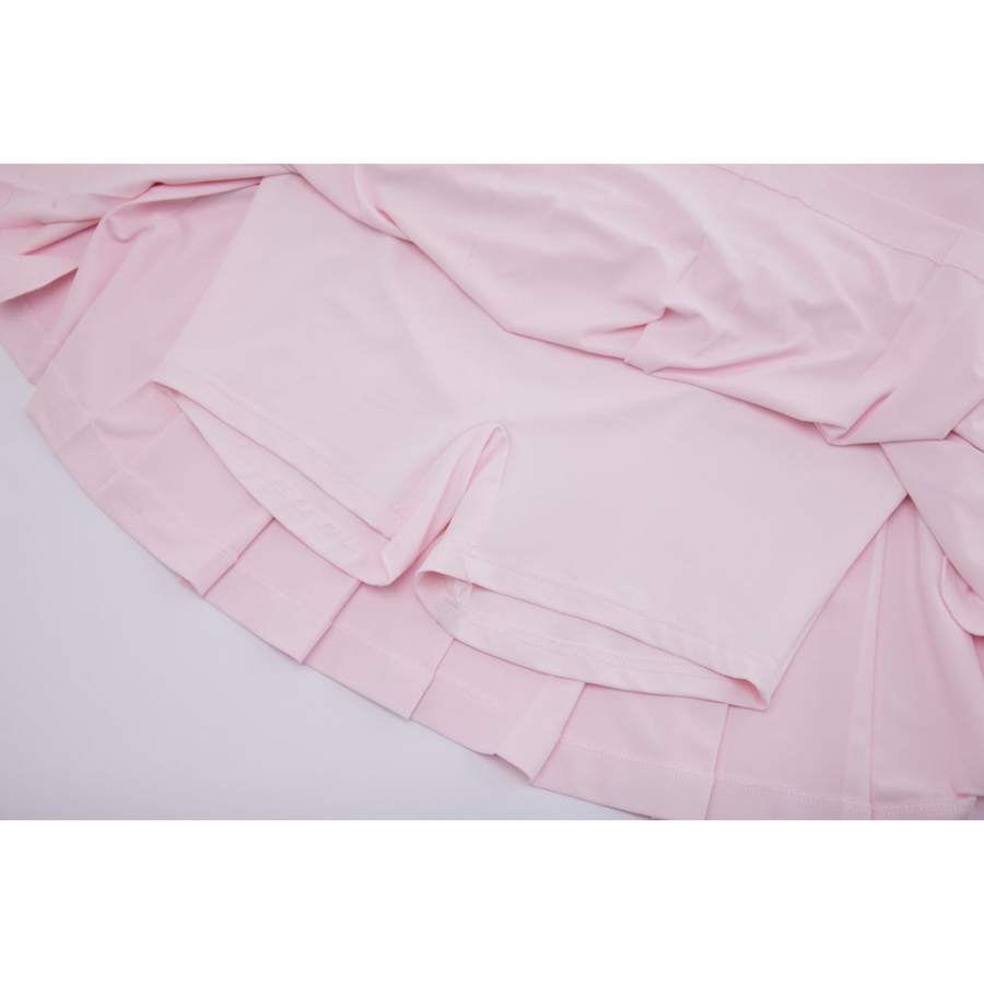 WIDE PERFORMANCE PLEATED SKIRT